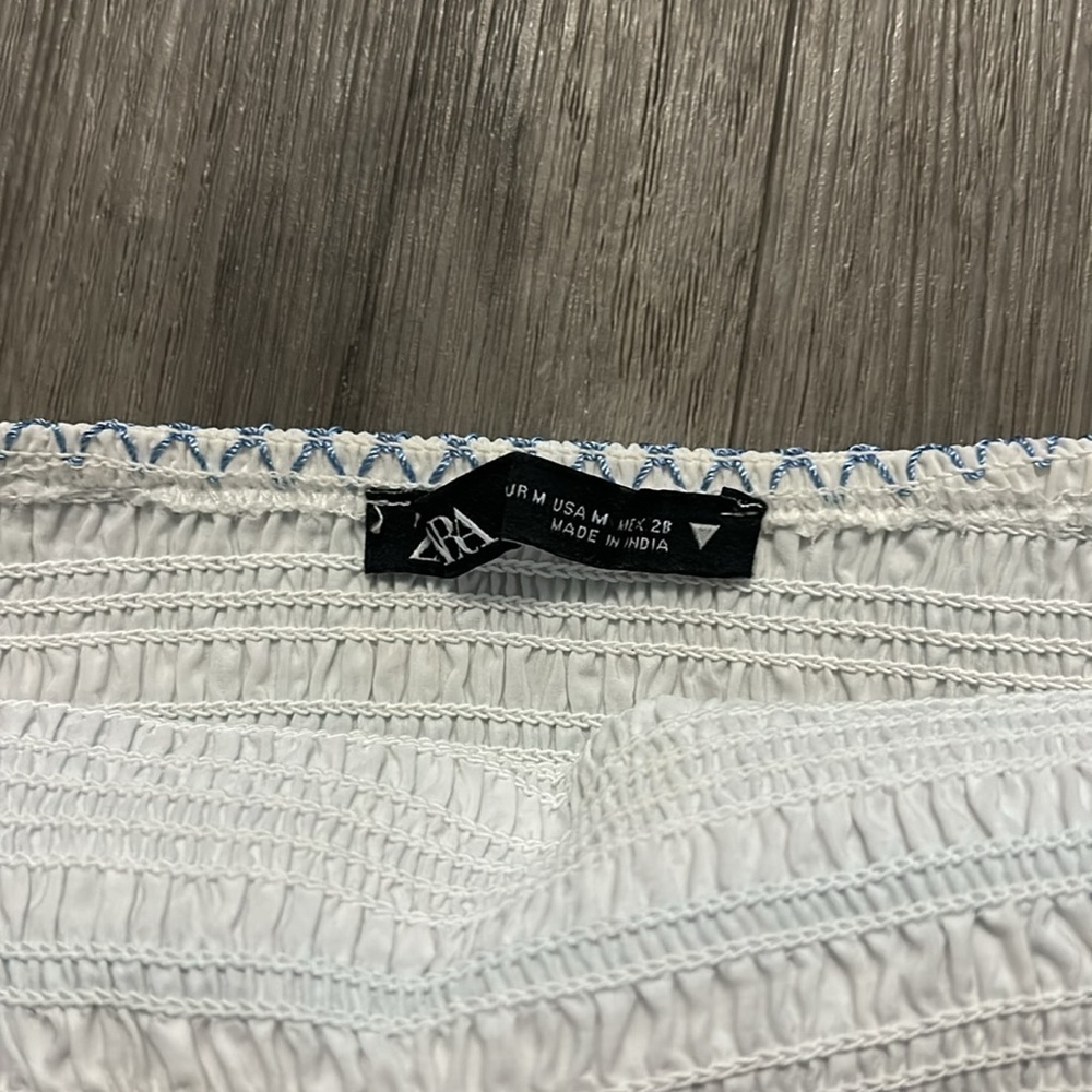 Zara Halter Tie Neck Tank Top - Picture 3 of 6